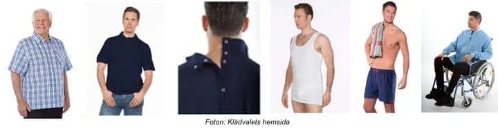 Anpassade överdelar - herrar